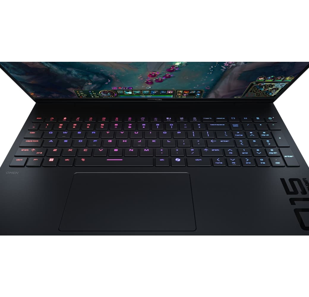 Schwarz HP HyperX OMEN 15-gb0058ng Laptop - AMD Ryzen™ 5 240 - 16 GB - 512 GB SSD - NVIDIA® GeForce® RTX™ 5060 - Deutsch (QWERTZ).5