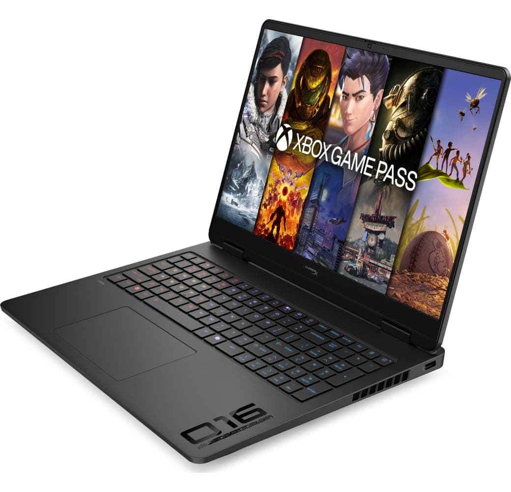 Schwarz HP HyperX OMEN 16-ap1091ng Laptop - AMD Ryzen™ 9 8940HX - 16 GB - 512 GB SSD - NVIDIA® GeForce® RTX™ 5070 - Deutsch (QWERTZ).4