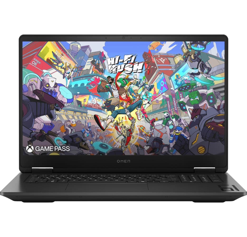 Schwarz HP Omen 17-db1077ng Laptop - AMD Ryzen™ 7 AI 350 - 24 GB - 512 GB SSD - NVIDIA® GeForce® RTX™ 5070 - Deutsch (QWERTZ).1