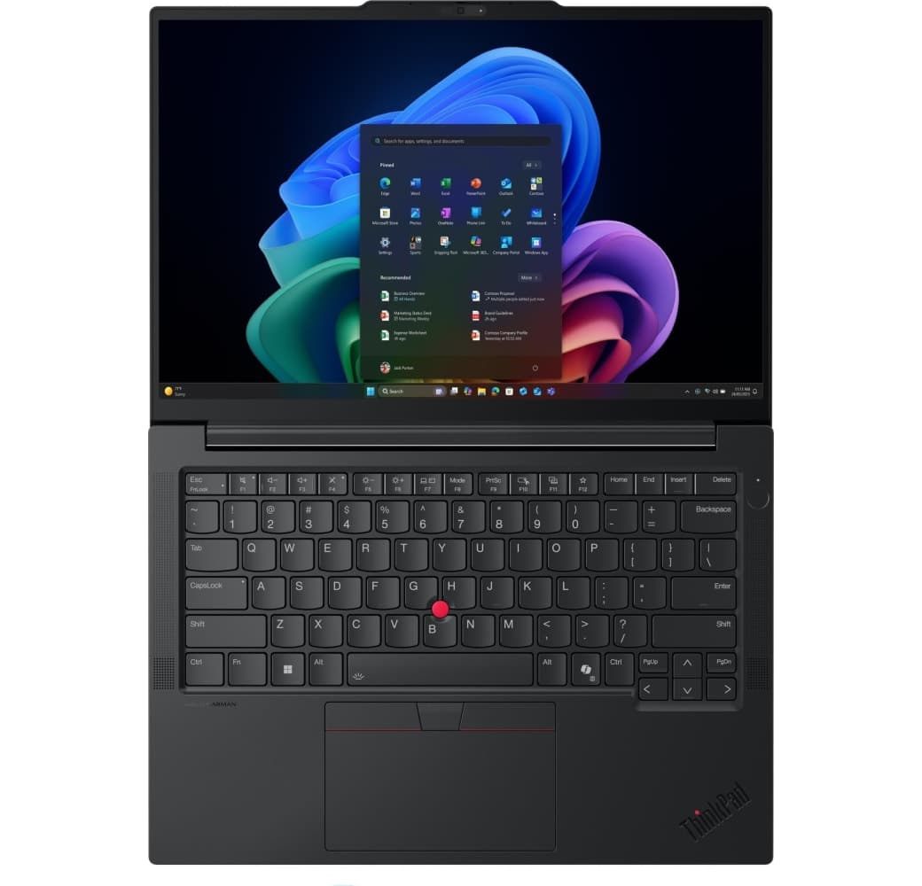 Schwarz Lenovo ThinkPad E14 G8 Laptop - Intel® Core™ Ultra 7-3550 - 16 GB - 512 GB SSD - Intel Arc Graphics - Deutsch (QWERTZ).9