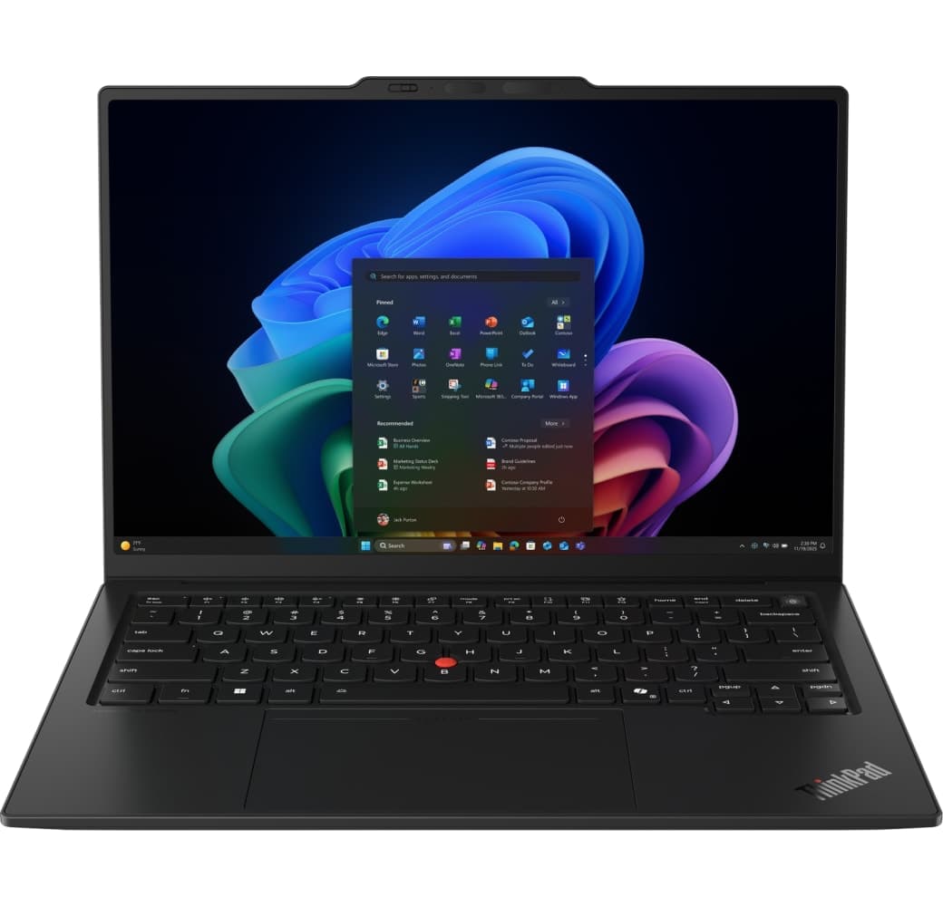 Schwarz Lenovo Thinkpad X1 Carbon G14 Aura Edition Laptop - Intel® Core™ Ultra 7-3550 - 32 GB - 1 TB SSD - Intel Arc Graphics - Deutsch (QWERTZ).1