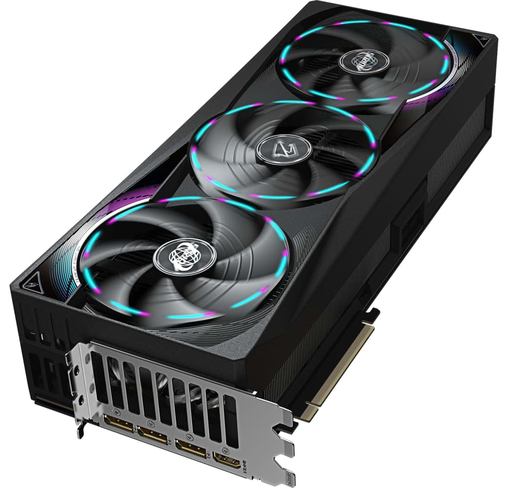 Schwarz Gigabyte GeForce RTX 5090 Aorus MASTER 32G Grafikkarte.4
