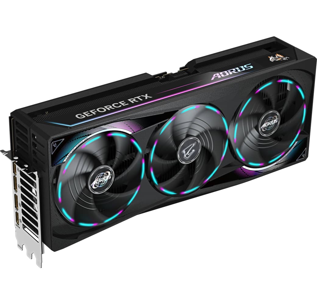 Schwarz Gigabyte GeForce RTX 5090 Aorus MASTER 32G Grafikkarte.5