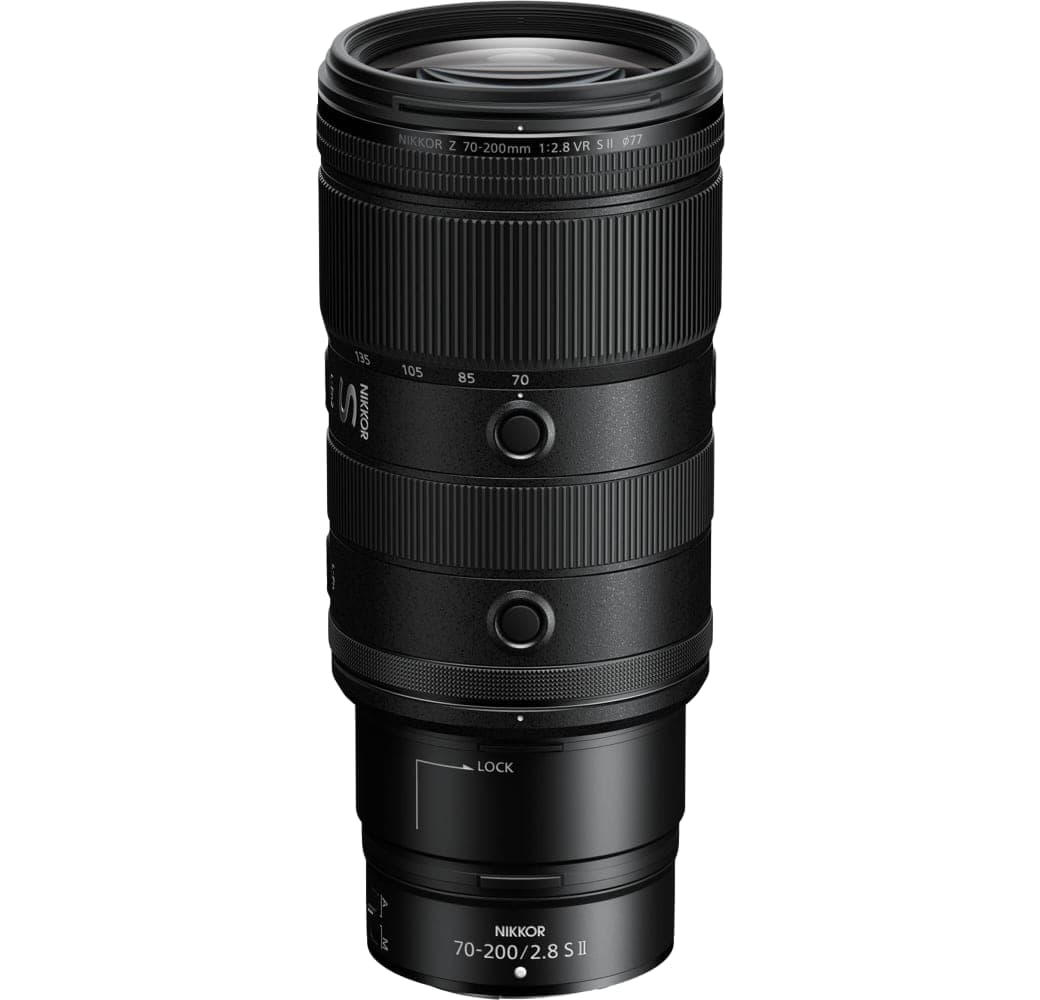 Schwarz Nikon Nikkor Z 70-200mm f2,8 VR S II.2