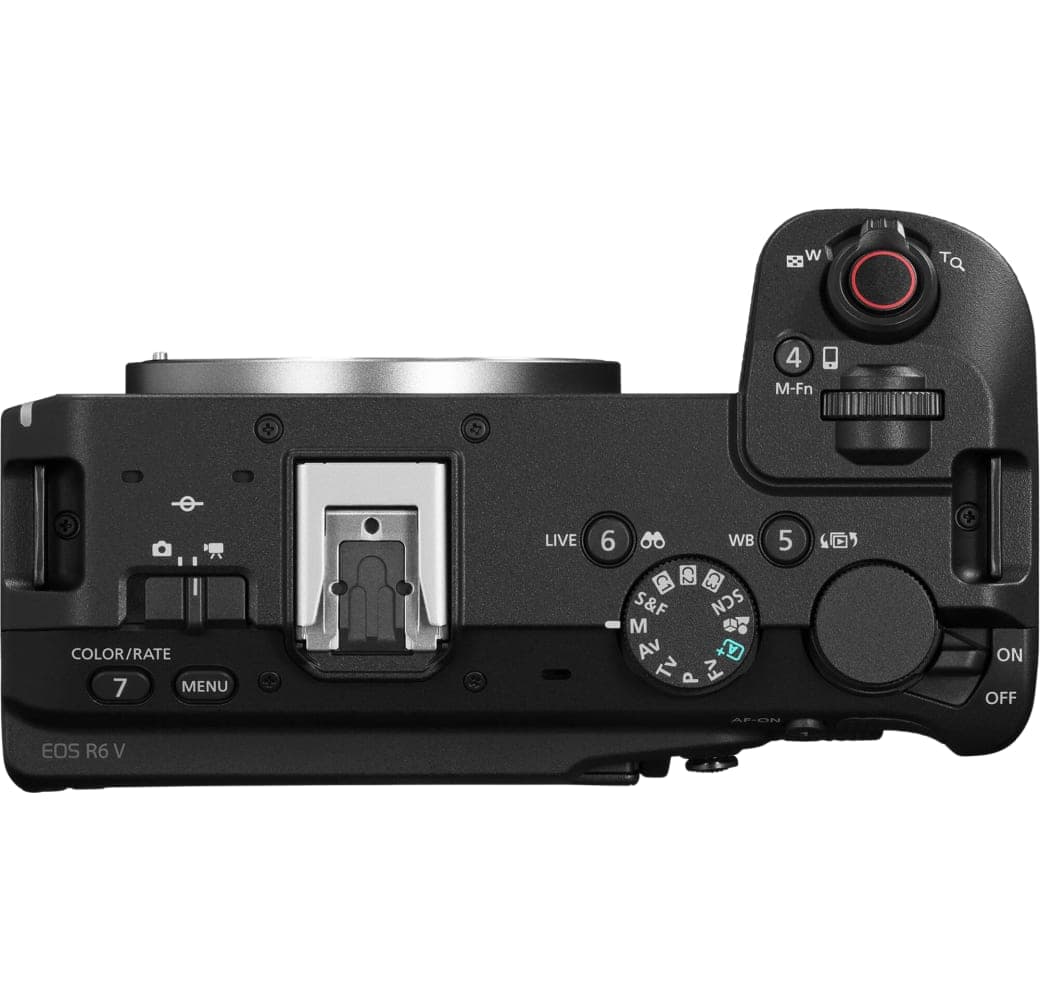 Schwarz Canon EOS R6 V Body.4