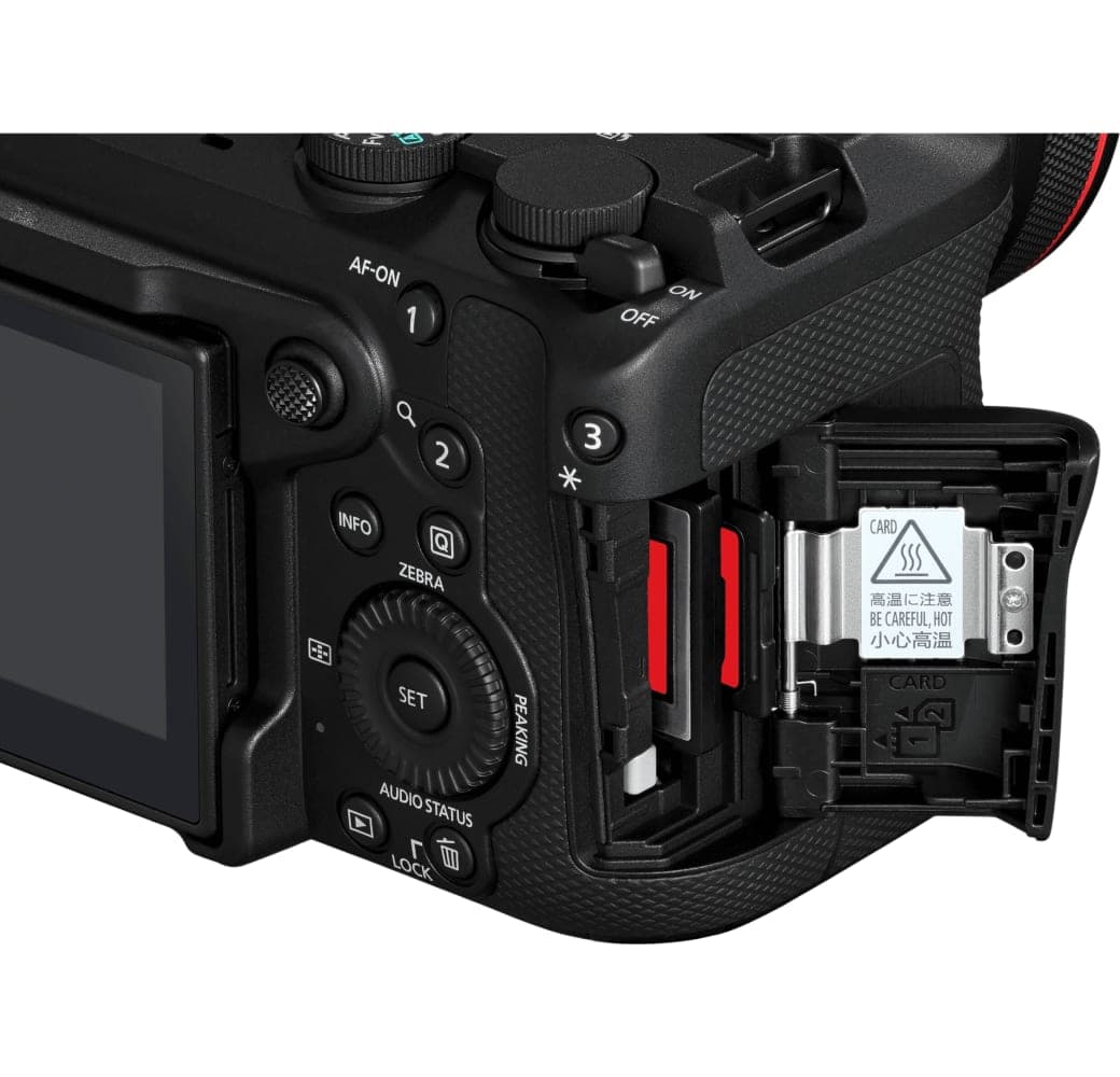 Schwarz Canon EOS R6 V Body.6