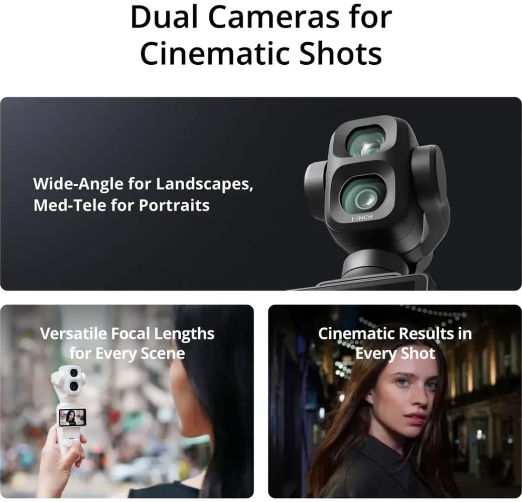 Schwarz DJI Osmo Pocket 4P Standard Combo.4