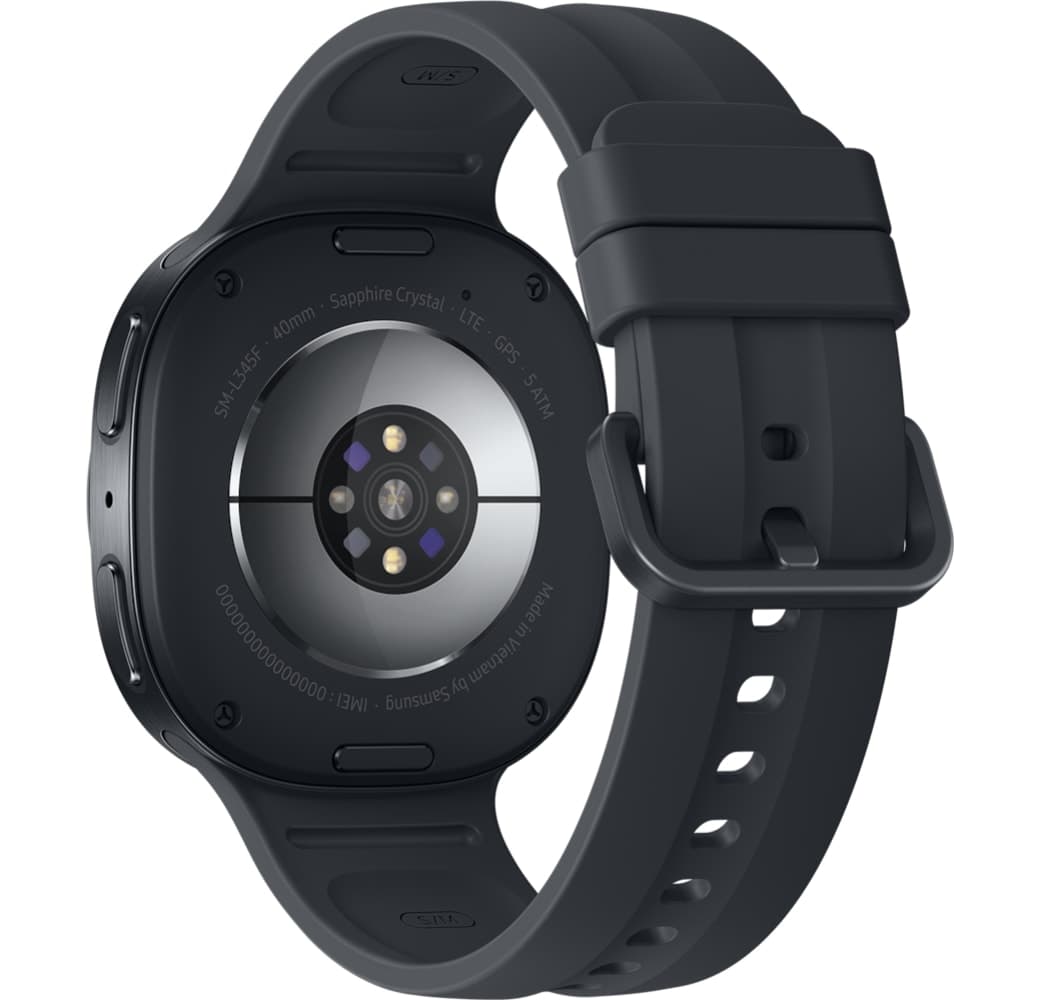 Graphit Samsung Galaxy Watch 9 LTE Smartwatch, Aluminiumgehäuse, 40 mm.4