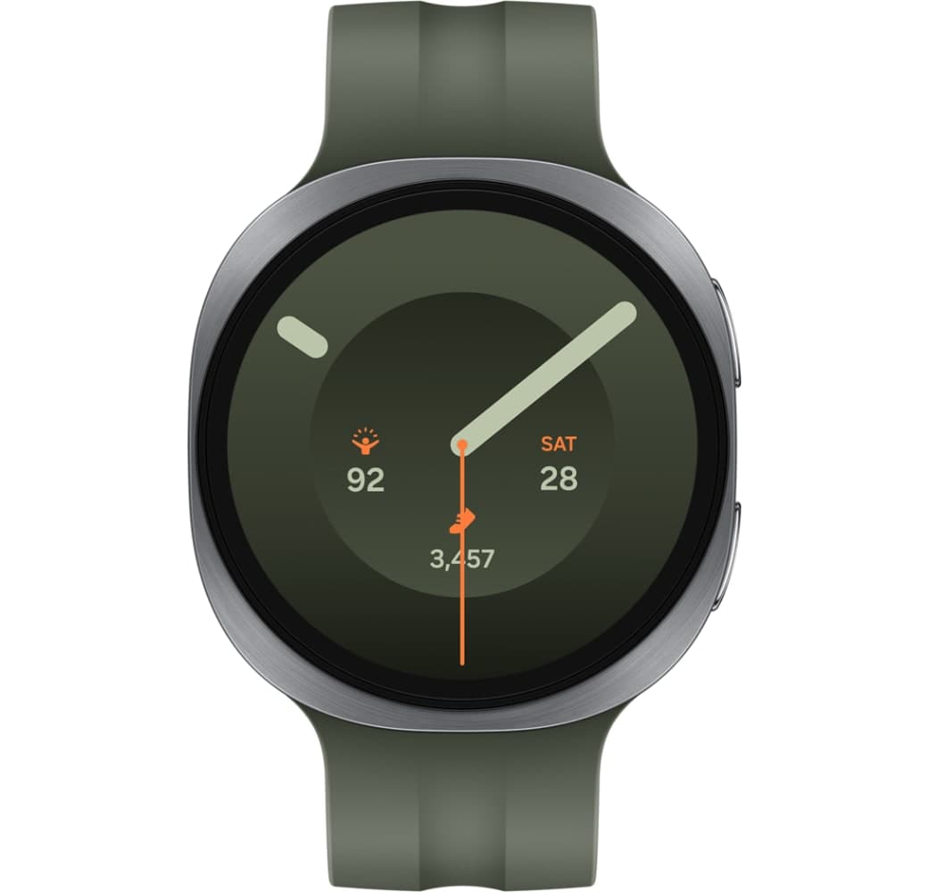Olive Samsung Galaxy Watch 9 LTE Smartwatch, Aluminium Case, 44mm.2