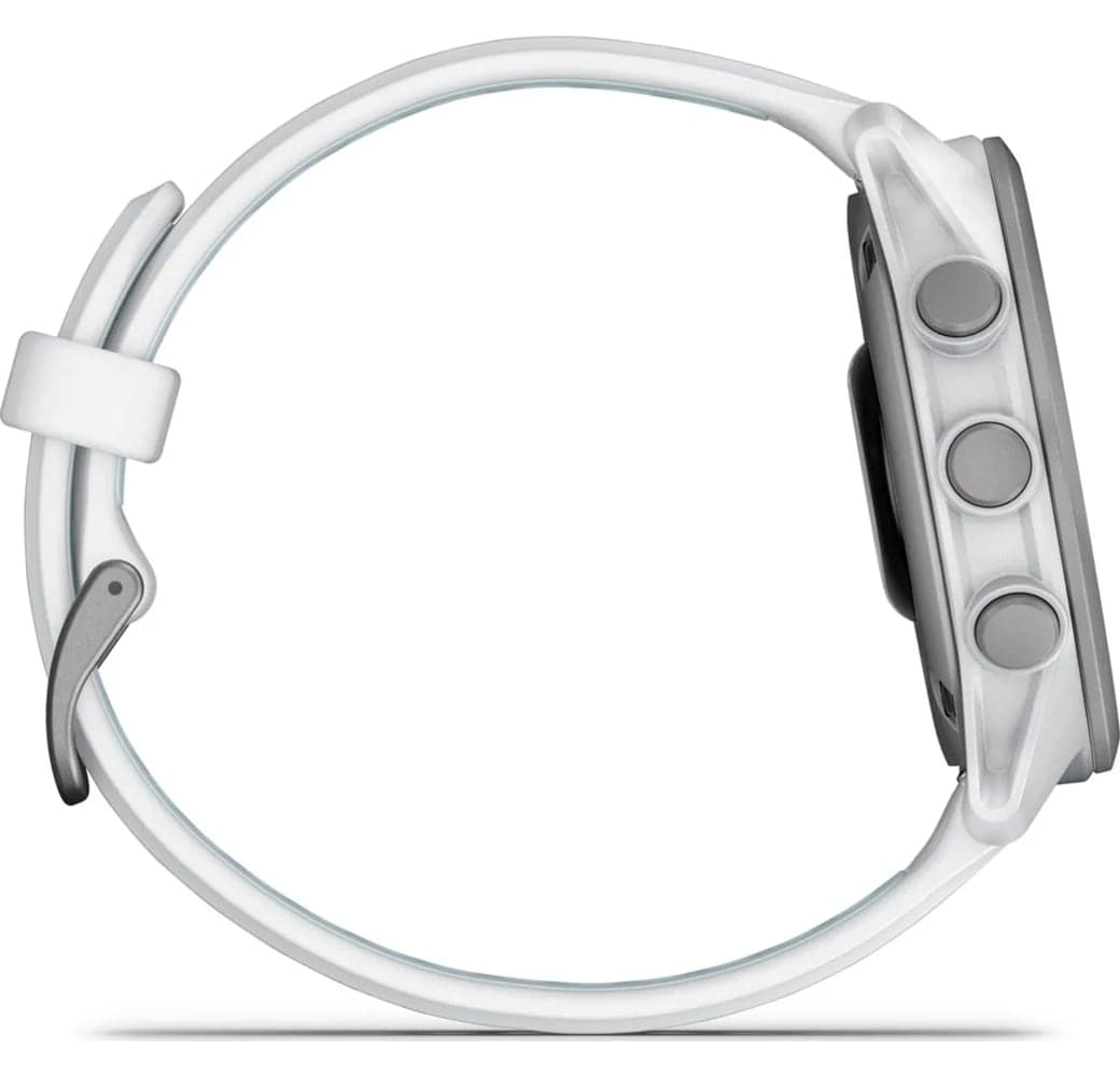 Weiß Garmin Forerunner 170 Smartwatch, Gehäuse aus faserverstärktem Polymer, 42,6 mm.7