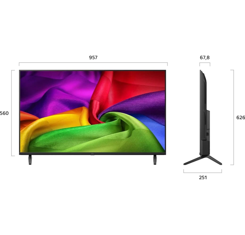 Schwarz LG 43NU800B6LC - TV 43" UHD 4K.2