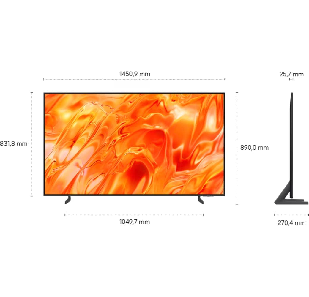 Schwarz Samsung GQ65QN70HAUXZG - TV 65" QLED 4K.5