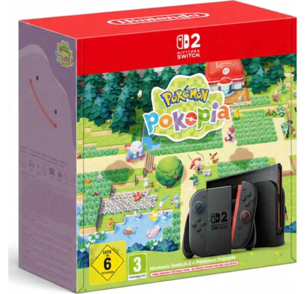 Schwarz Nintendo Switch 2 + Pokémon Pokopia Bundle.1