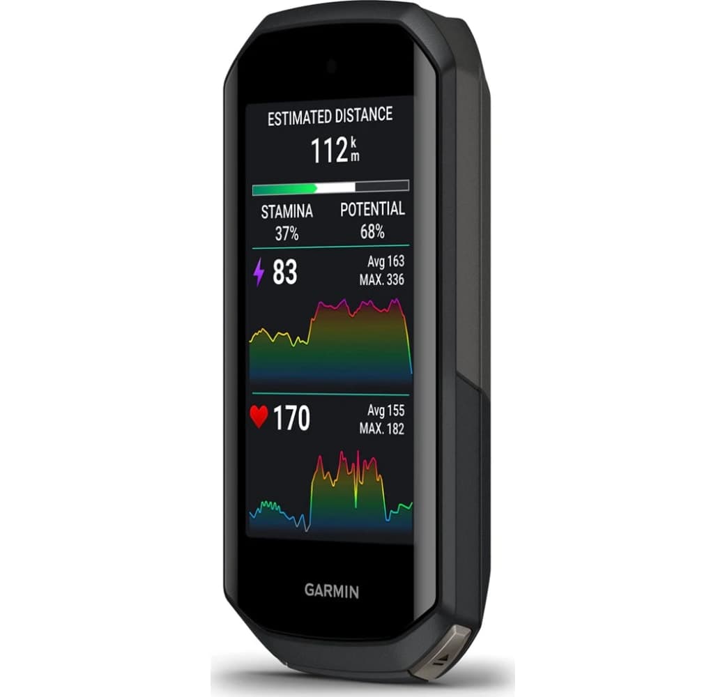 Schwarz Garmin Edge 1050 Fahrradcomputer, Gehäuse aus faserverstärktem Polymer.4