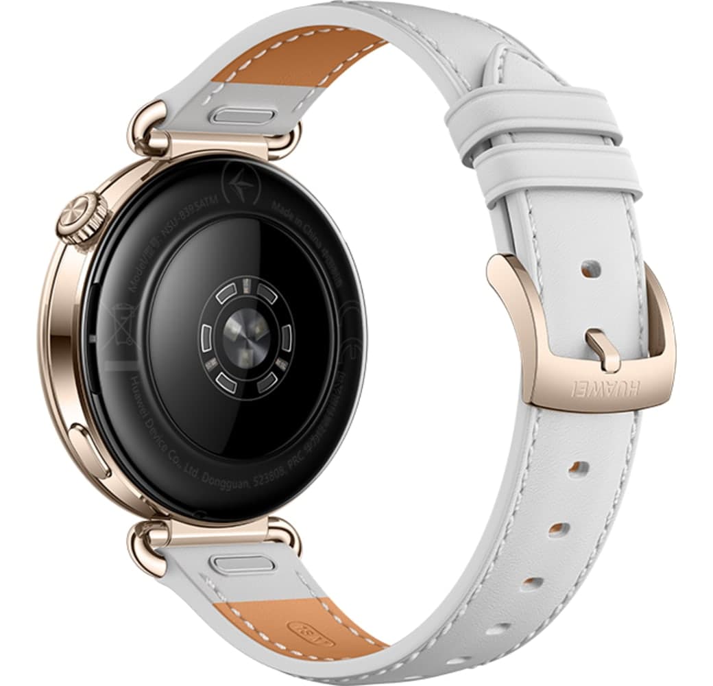 Grau Huawei WATCH GT 7 Smartwatch, Edelstahl-Frontgehäuse, schwarze Kunststoffrückseite, 41 mm.4