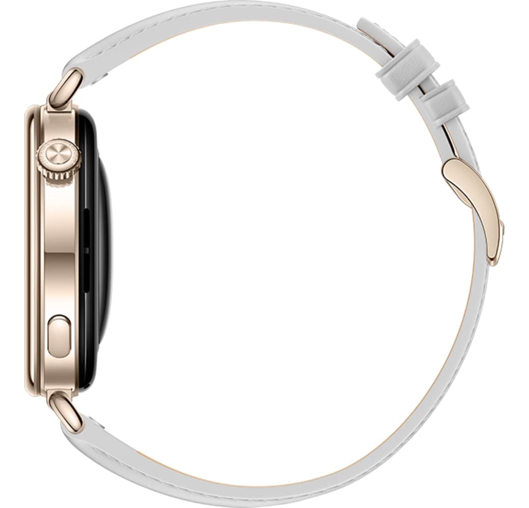 Grau Huawei WATCH GT 7 Smartwatch, Edelstahl-Frontgehäuse, schwarze Kunststoffrückseite, 41 mm.5