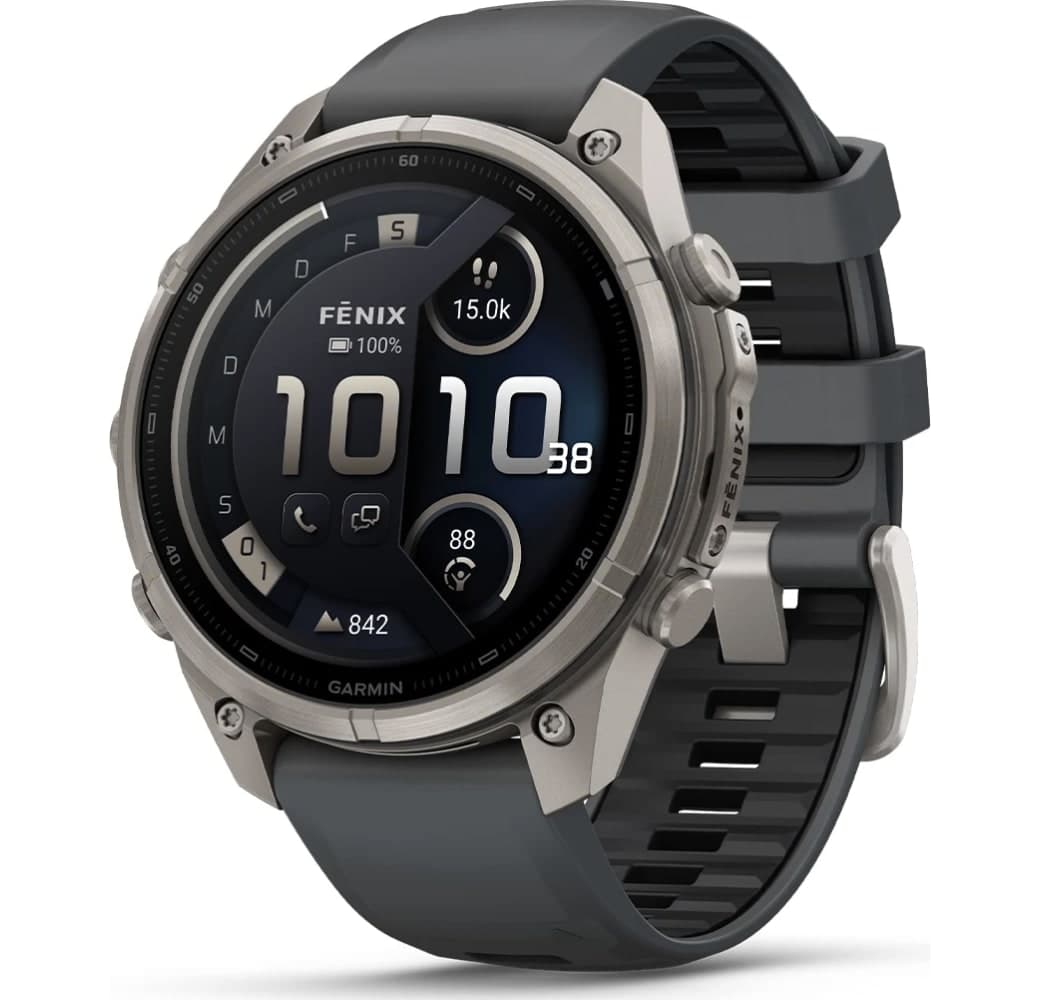 Graphit Garmin Fenix 9 Pro Smartwatch, Titangehäuse, 47 mm.1