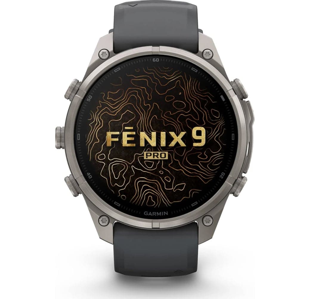 Graphit Garmin Fenix 9 Pro Smartwatch, Titangehäuse, 47 mm.2