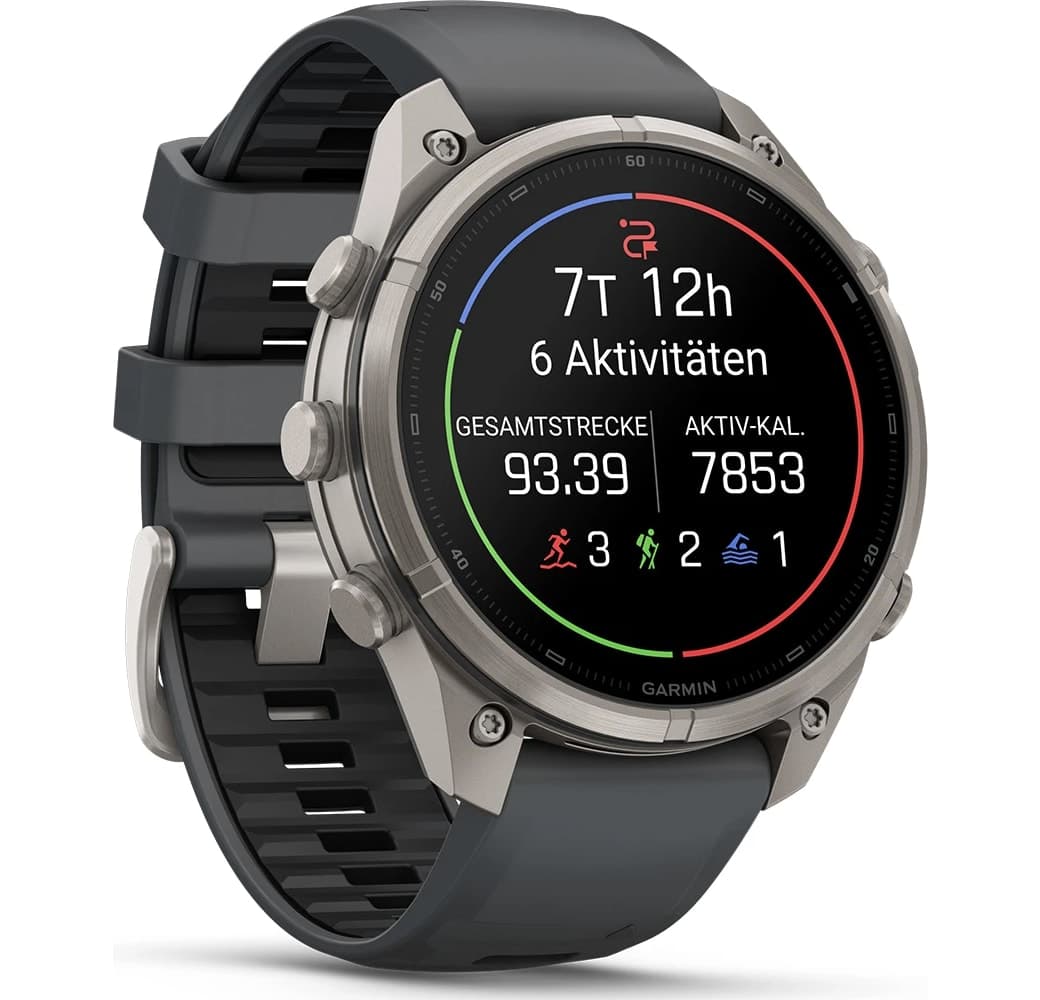 Graphit Garmin Fenix 9 Pro Smartwatch, Titangehäuse, 47 mm.3