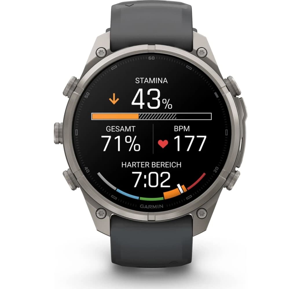 Graphit Garmin Fenix 9 Pro Smartwatch, Titangehäuse, 47 mm.4