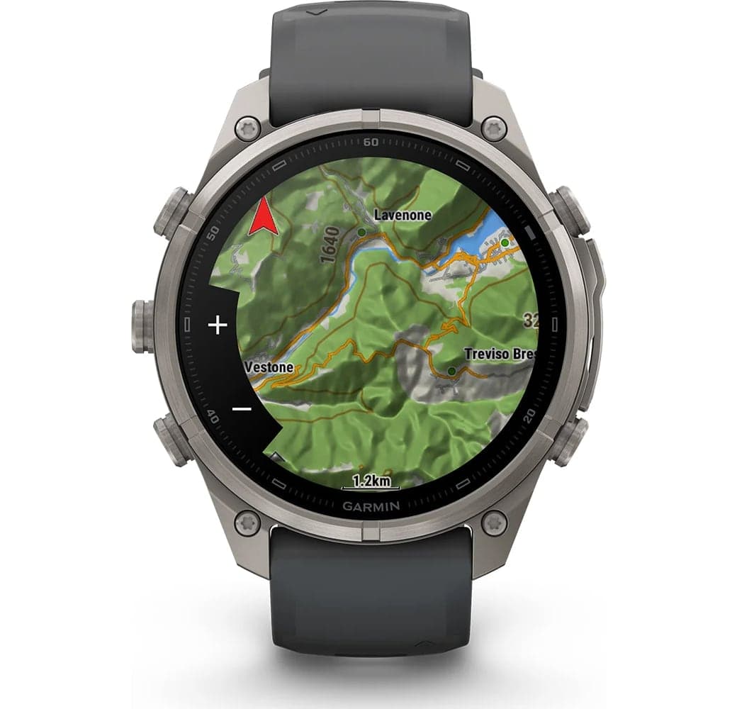 Graphit Garmin Fenix 9 Pro Smartwatch, Titangehäuse, 47 mm.7