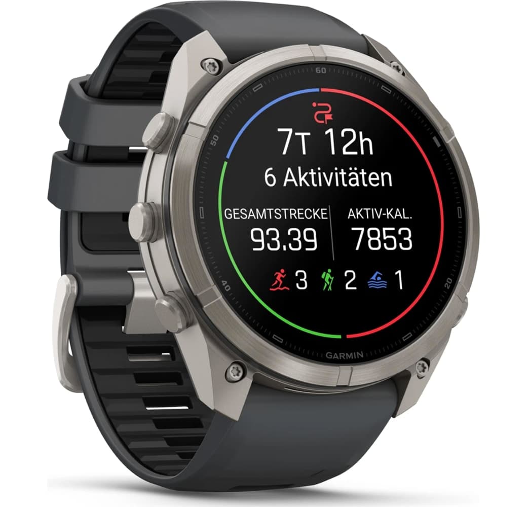 Graphit Garmin Fenix 9 Pro Smartwatch, Titangehäuse, 51 mm.3
