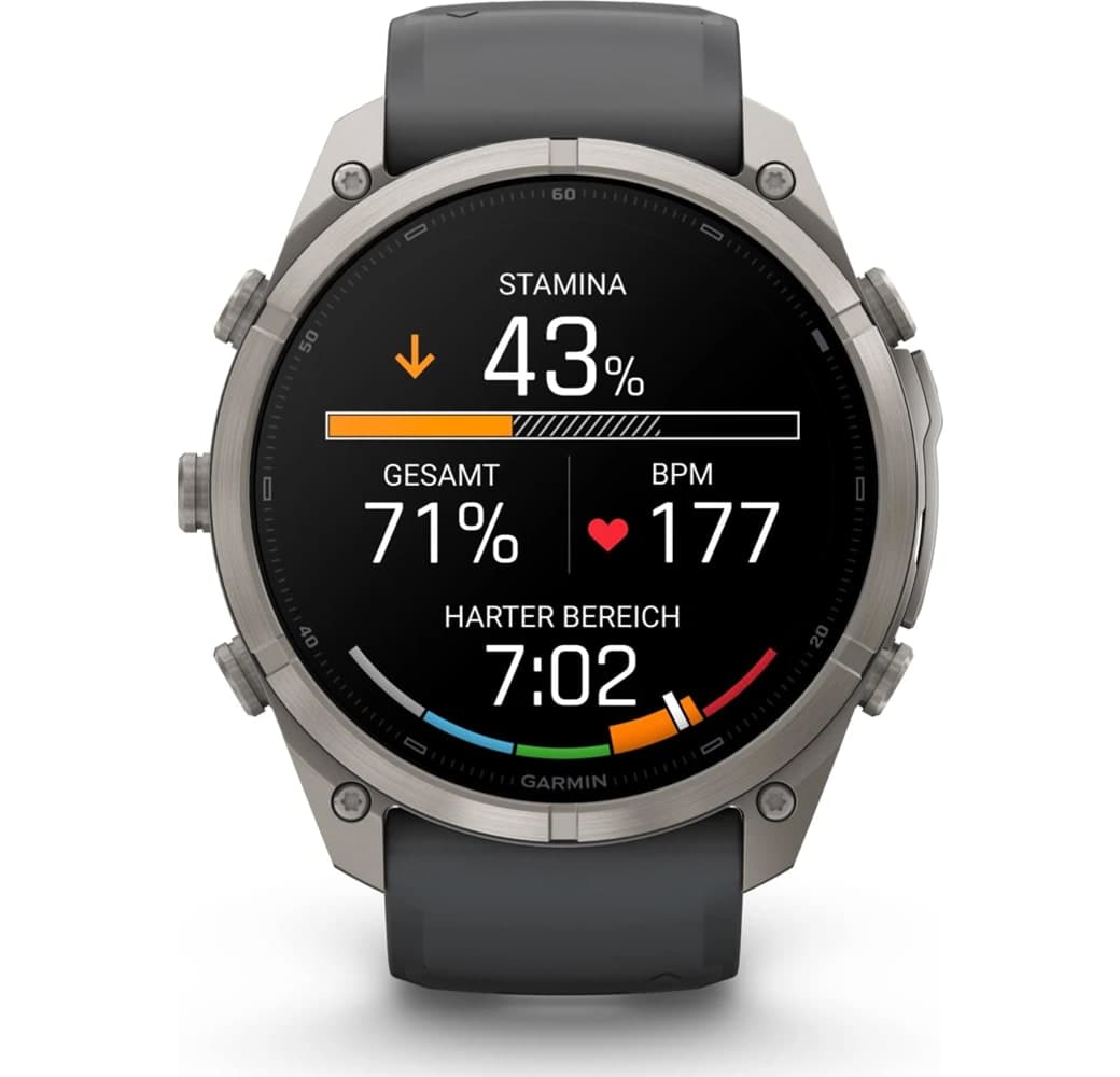 Graphit Garmin Fenix 9 Pro Smartwatch, Titangehäuse, 51 mm.4