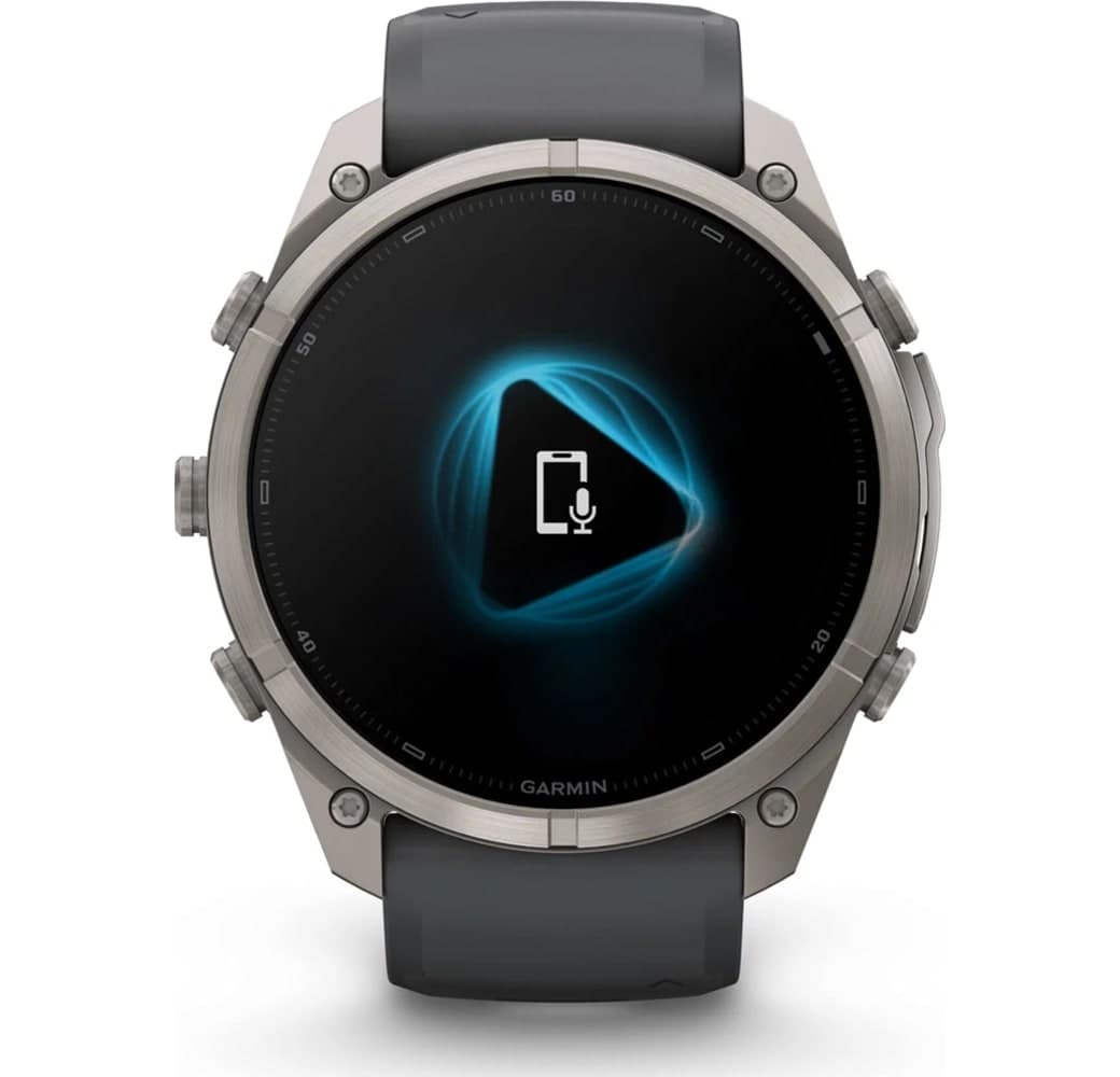 Graphit Garmin Fenix 9 Pro Smartwatch, Titangehäuse, 51 mm.6