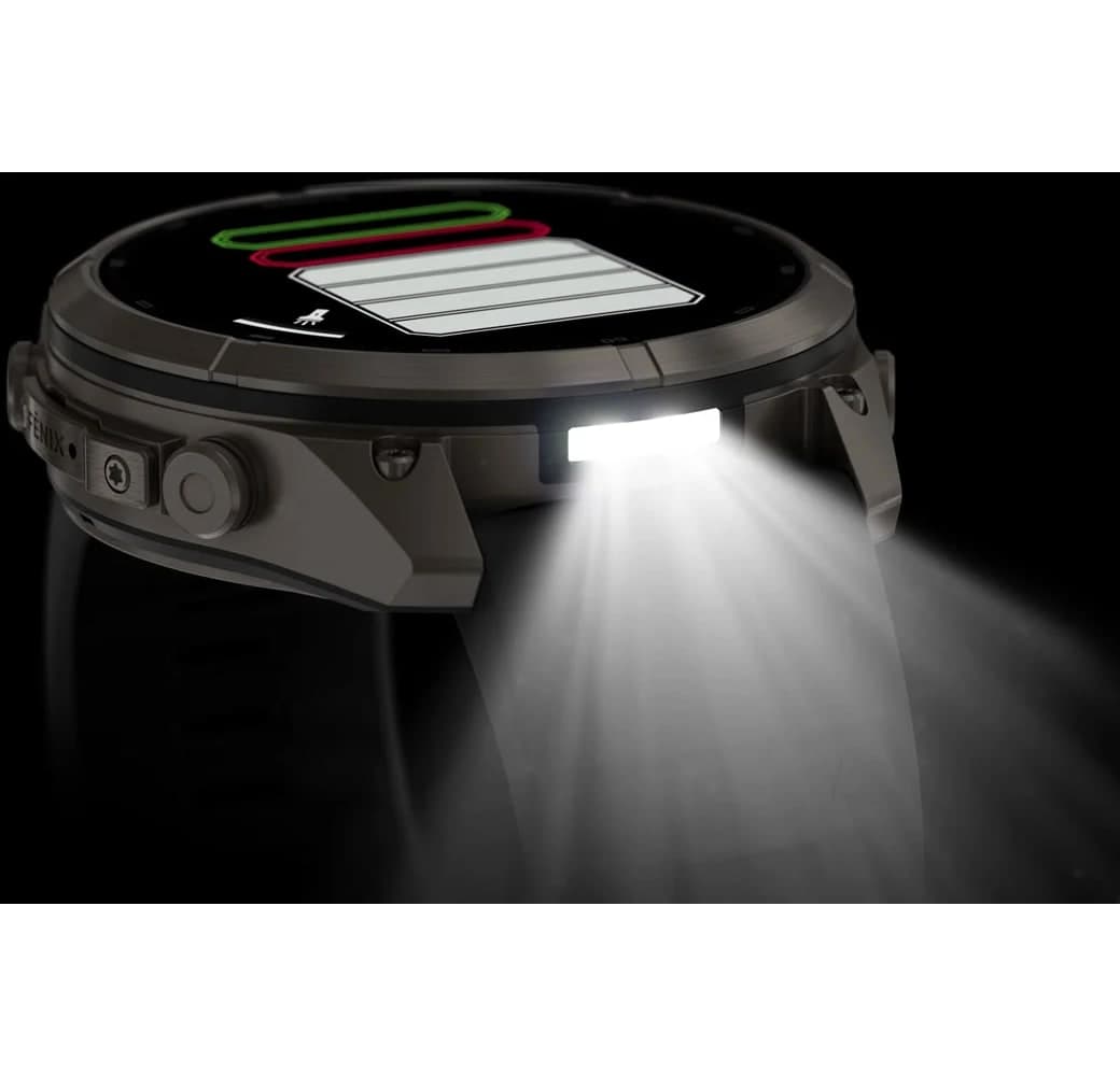 Graphit Garmin Fenix 9 Pro Smartwatch, Titangehäuse, 51 mm.8