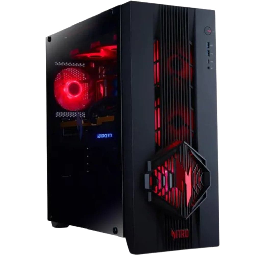 Schwarz Acer Nitro 70 AMD (N70X3D-100) Desktop-PC – AMD Ryzen™ 9 9800X3D – 32 GB RAM – 1 TB SSD – NVIDIA® GeForce® RTX™ 5070.1