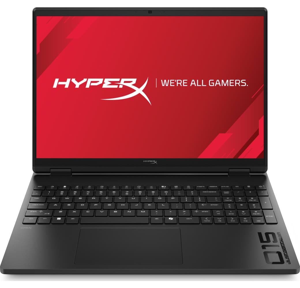 Schwarz HP HyperX OMEN 15-gb0058ng Laptop - AMD Ryzen™ 5 240 - 16 GB - 512 GB SSD - NVIDIA® GeForce® RTX™ 5060 - Deutsch (QWERTZ).1