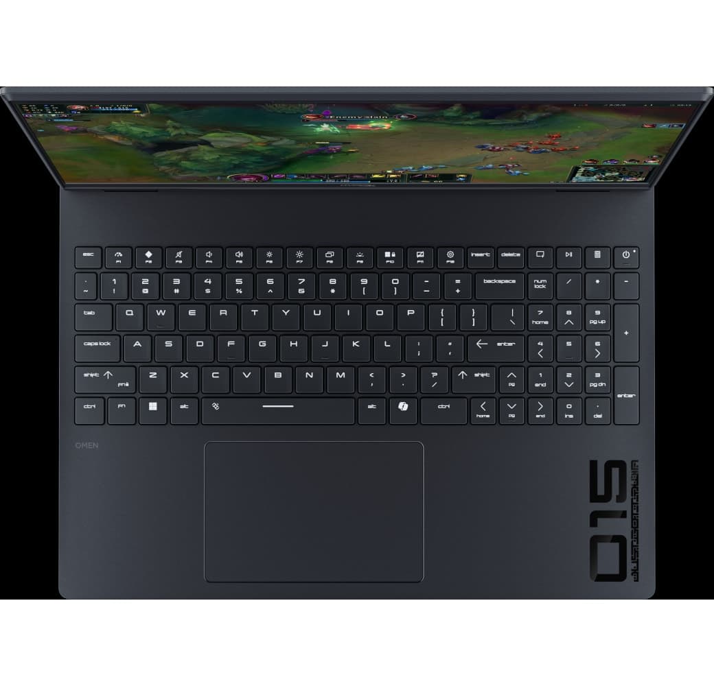 Schwarz HP HyperX OMEN 15-gb0058ng Laptop - AMD Ryzen™ 5 240 - 16 GB - 512 GB SSD - NVIDIA® GeForce® RTX™ 5060 - Deutsch (QWERTZ).9