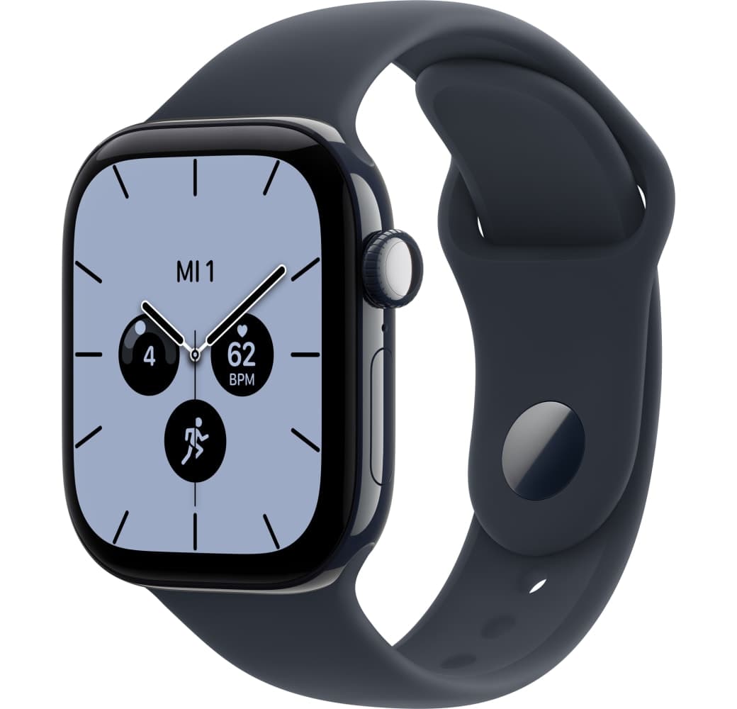 Marineblau Apple Series 12 GPS + Cellular, Keramikgehäuse, Sportarmband M/L, 46 mm.1
