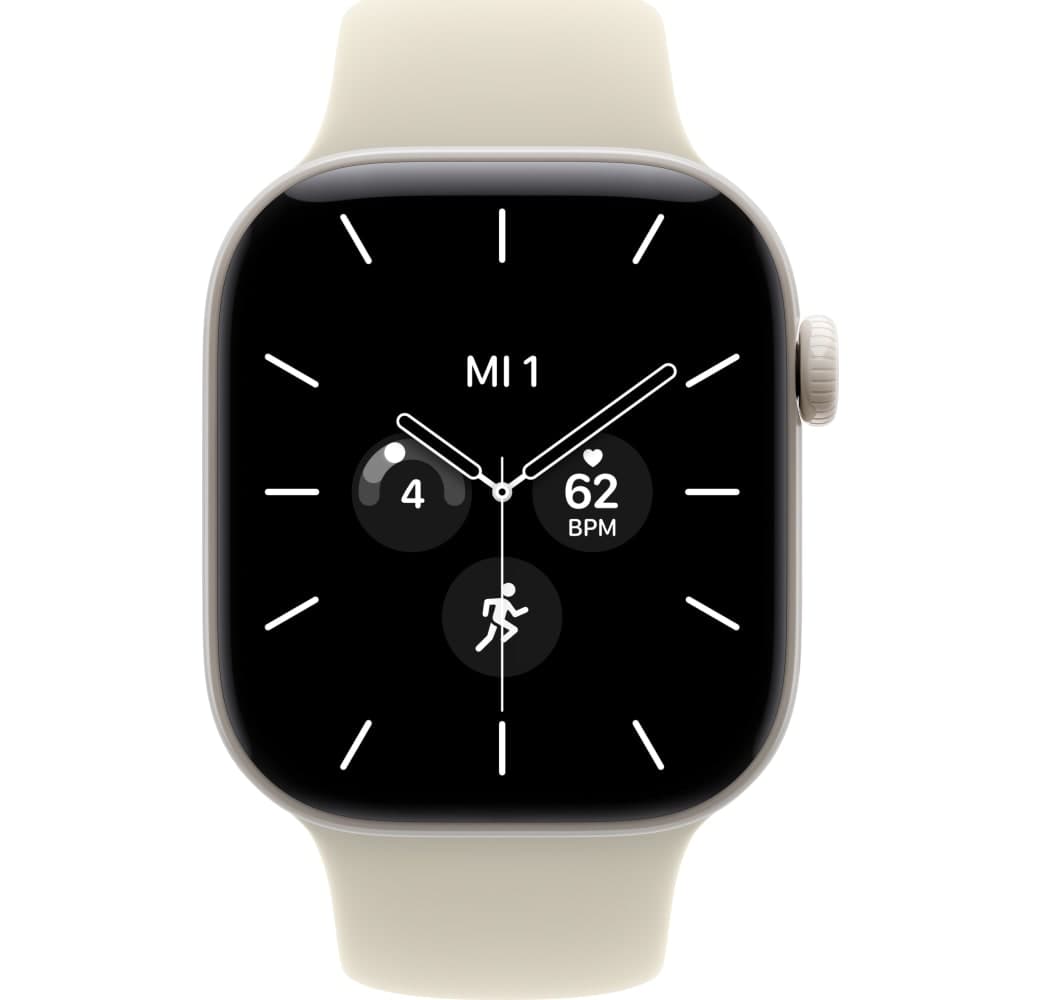 Sand Apple Series 12 GPS + Cellular, Keramikgehäuse, Sportarmband S/M, 42 mm.2