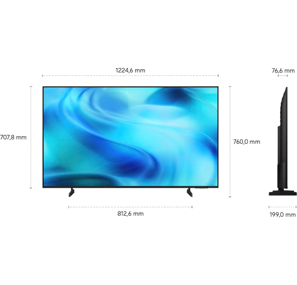 Schwarz Samsung GU55U7079HUXZG - TV 55" UHD 4K.5