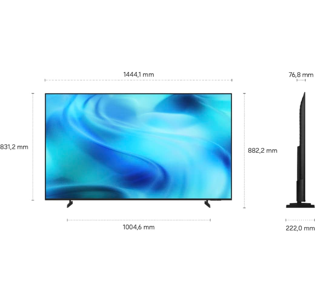 Schwarz Samsung GU65U7079HUXZG - TV 65" UHD 4K.4