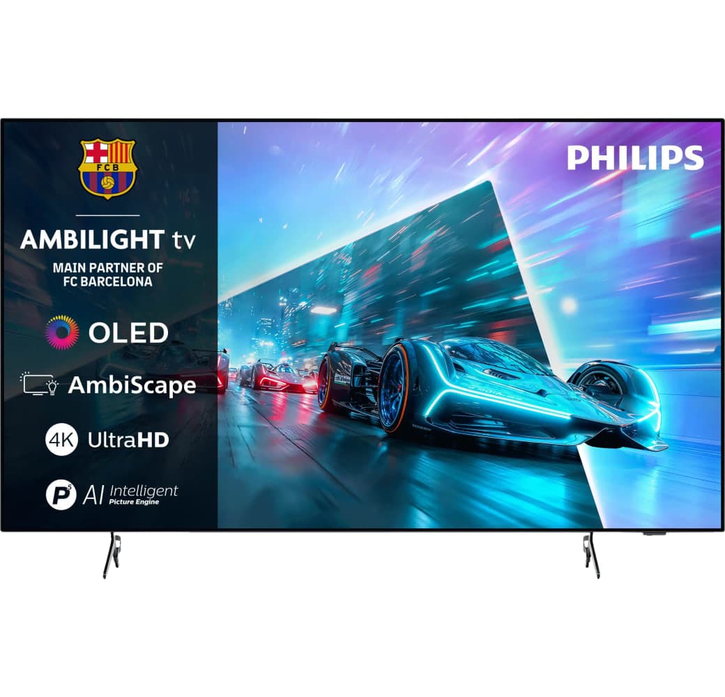 Schwarz Philips 55OLED761/12 - TV 55" OLED 4K.1