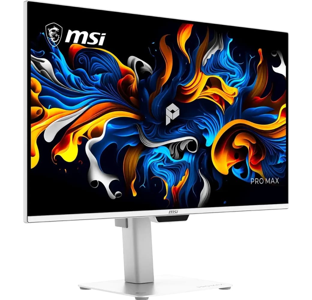 Weiß MSI PRO MAX 271UPXW12G Monitor – 27 Zoll – 4K UHD (3840 x 2160) – PROMAX271UPXW12G.2