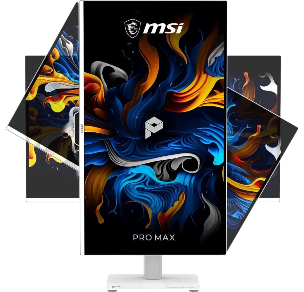 Weiß MSI PRO MAX 271UPXW12G Monitor – 27 Zoll – 4K UHD (3840 x 2160) – PROMAX271UPXW12G.4
