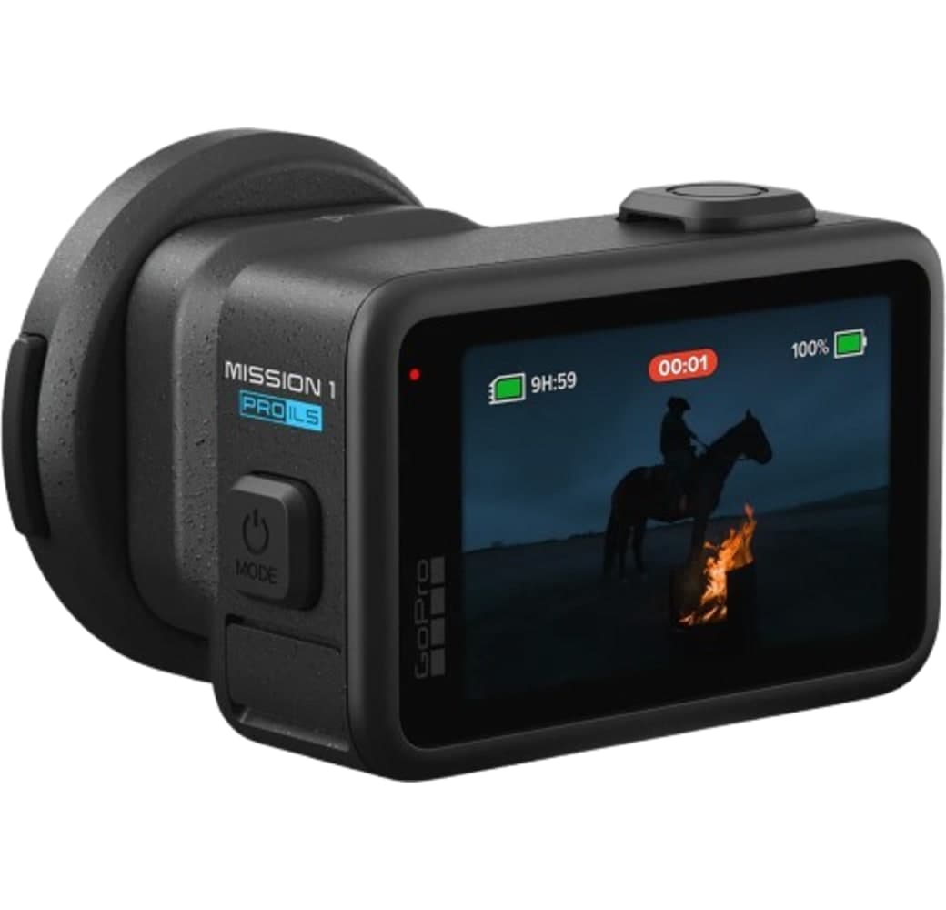 Schwarz Gopro MISSION 1 PRO ILS.2