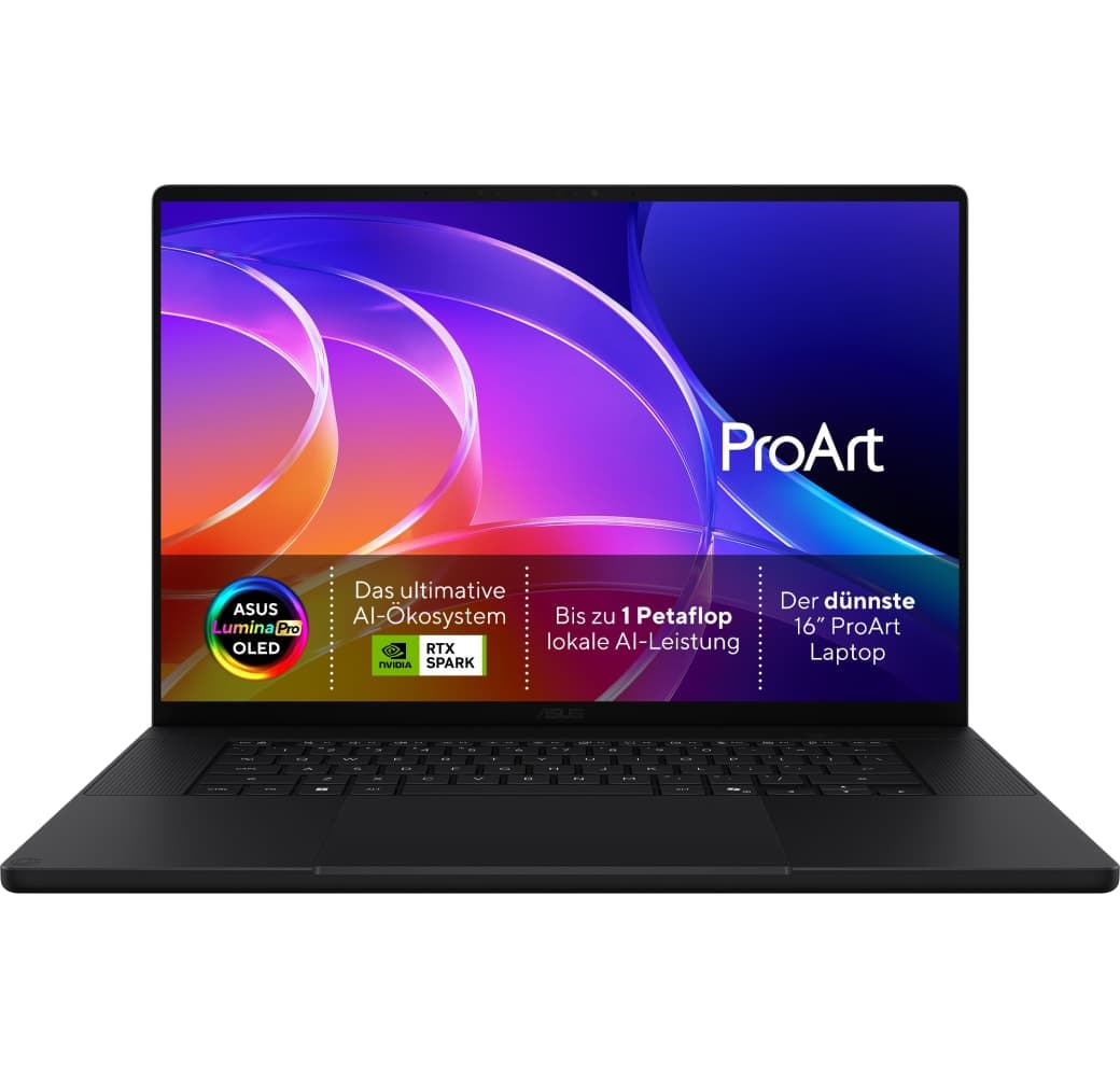 Schwarz ASUS ProArt P16 H7607BA-SE176X Laptop - NVIDIA® RTX Spark™-N1X0 - 64 GB - 1 TB SSD - NVIDIA® Blackwell RTX GPU - Deutsch (QWERTZ).1