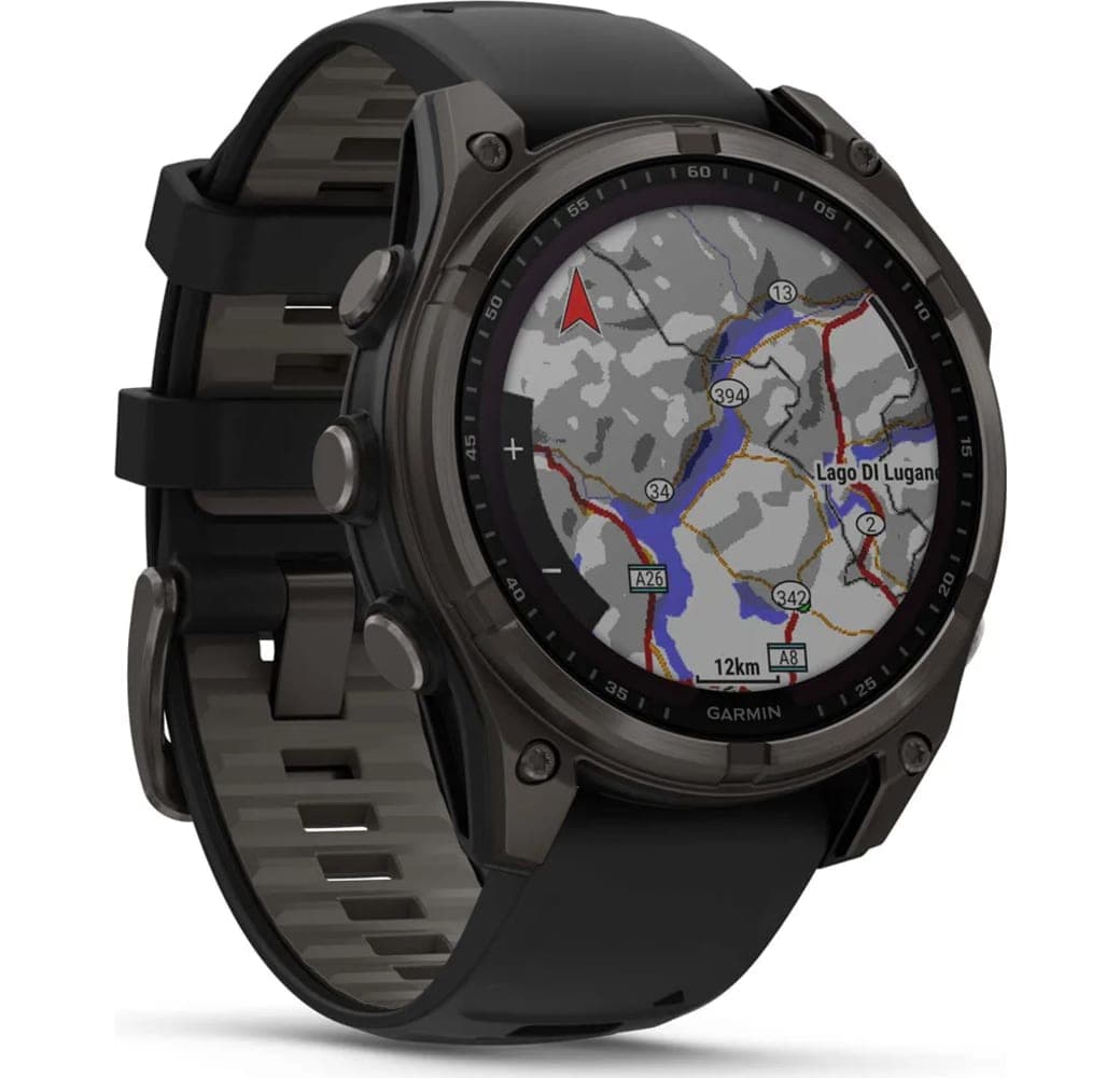 Graphit Garmin Fēnix® 8 Solar Smartwatch, Titangehäuse, 47 mm.3