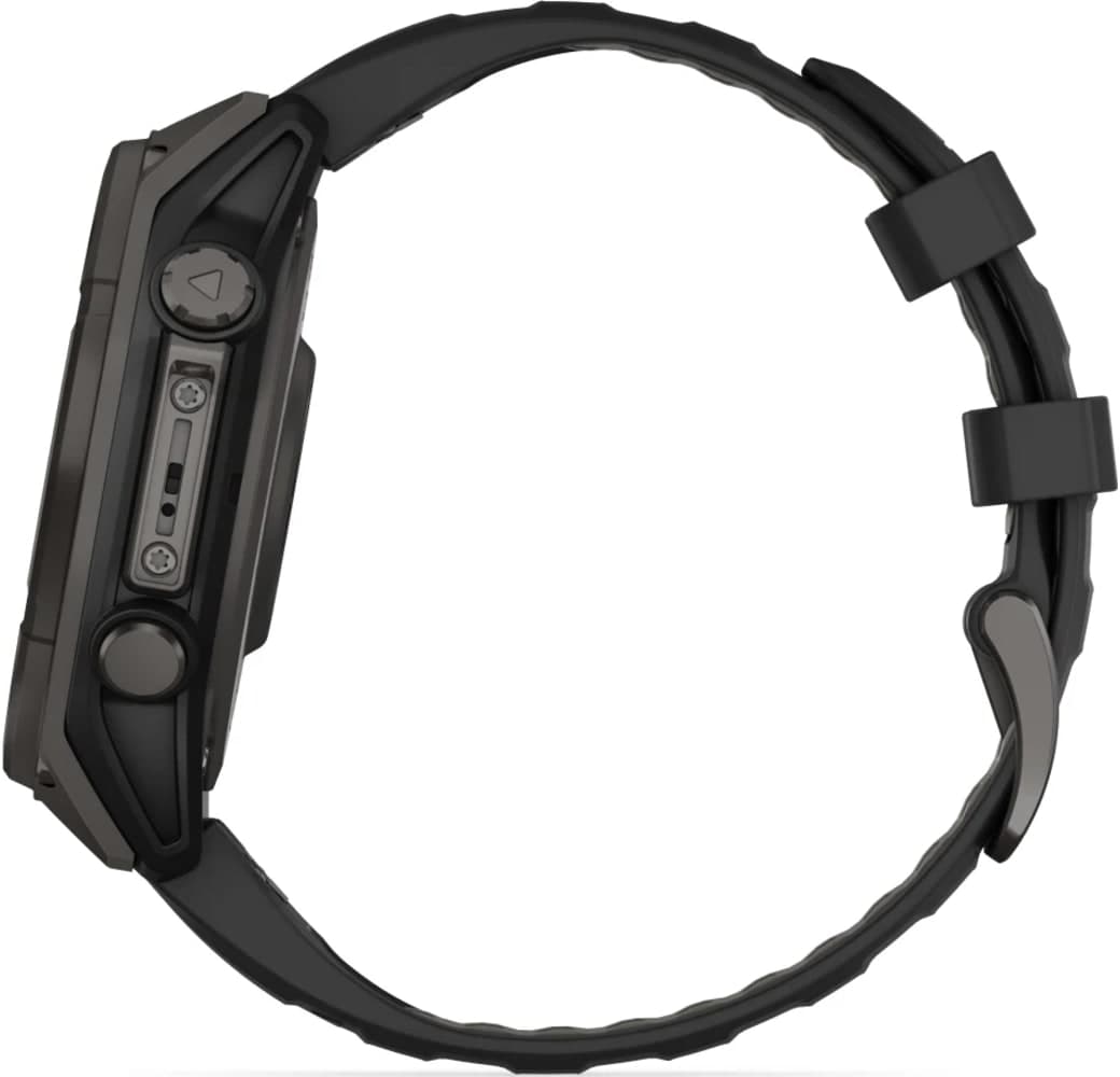 Graphit Garmin Fēnix® 8 Solar Smartwatch, Titangehäuse, 47 mm.8