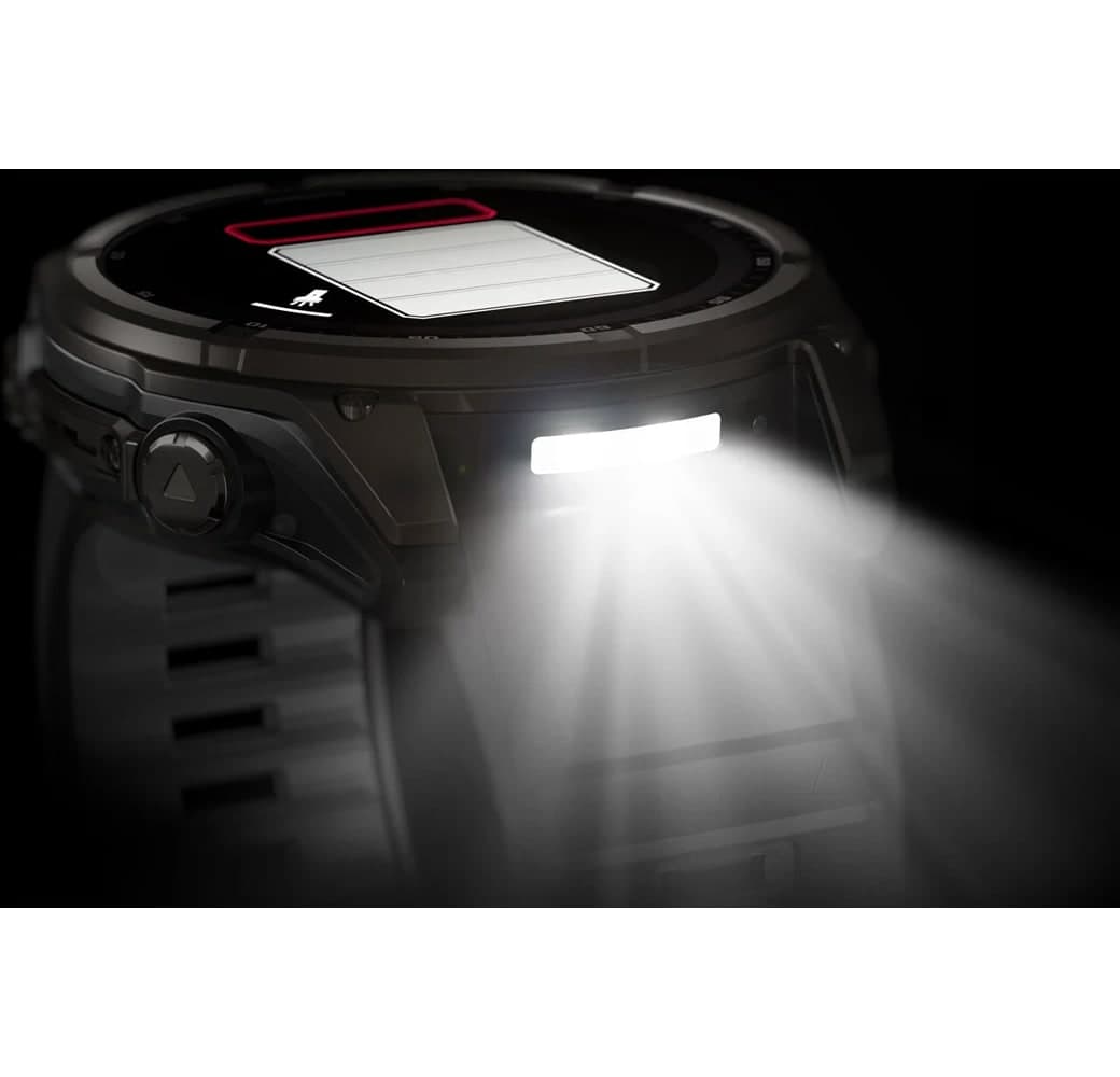 Graphit Garmin Fēnix® 8 Solar Smartwatch, Titangehäuse, 51 mm.5