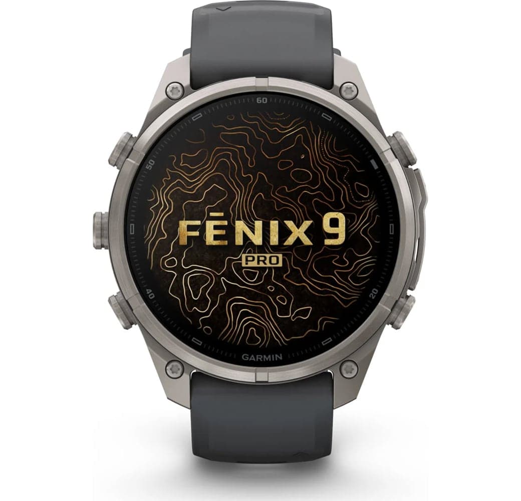Graphit Garmin Fenix 9 Pro InReach (LTE) Smartwatch, Titangehäuse, 47 mm.2
