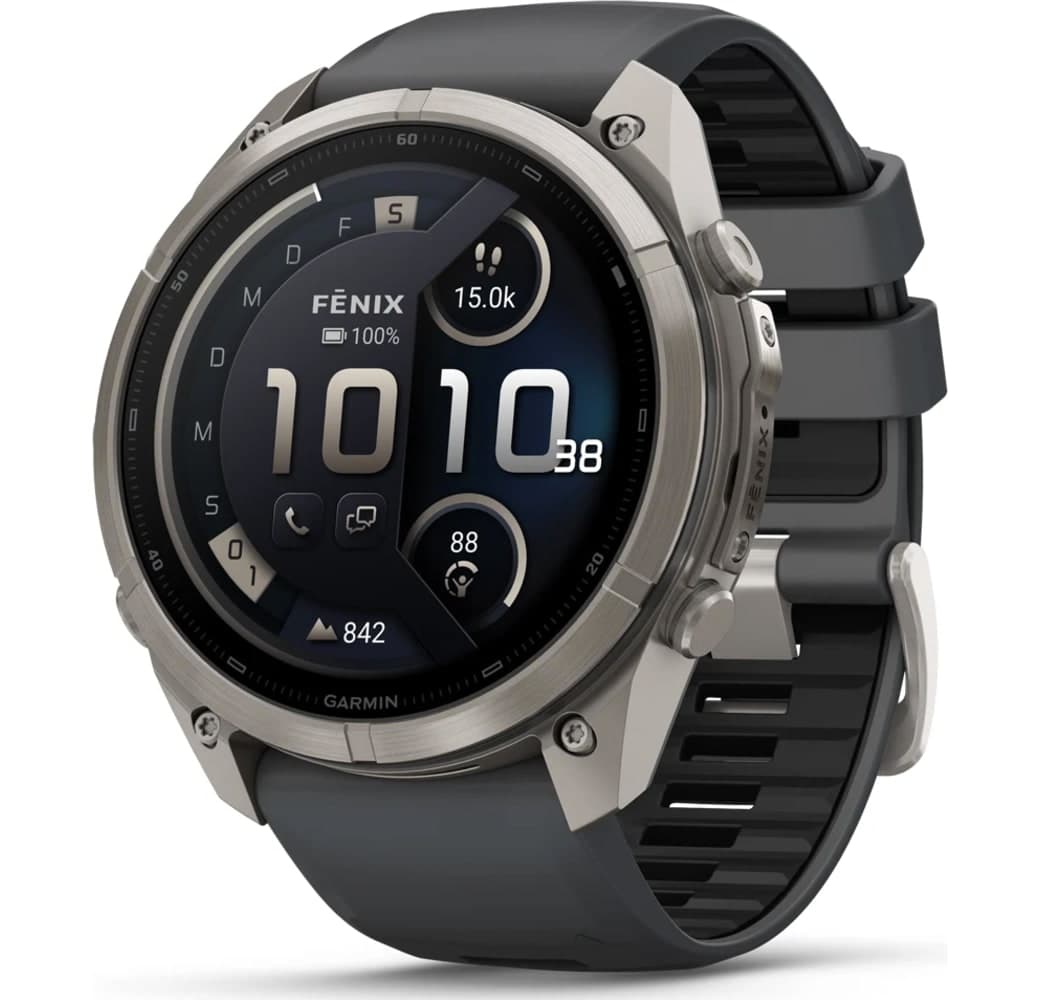 Graphit Garmin Fenix 9 Pro InReach (LTE) Smartwatch, Titangehäuse, 51 mm.1