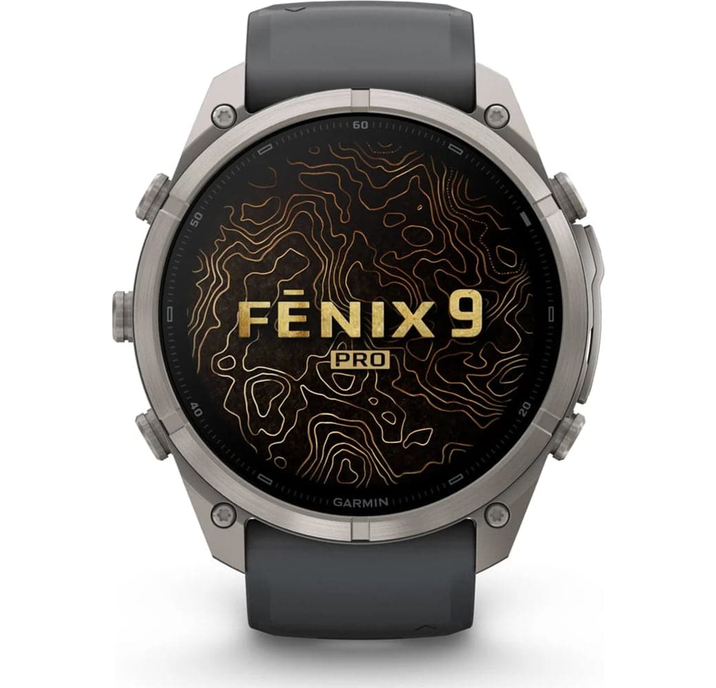 Graphit Garmin Fenix 9 Pro InReach (LTE) Smartwatch, Titangehäuse, 51 mm.2