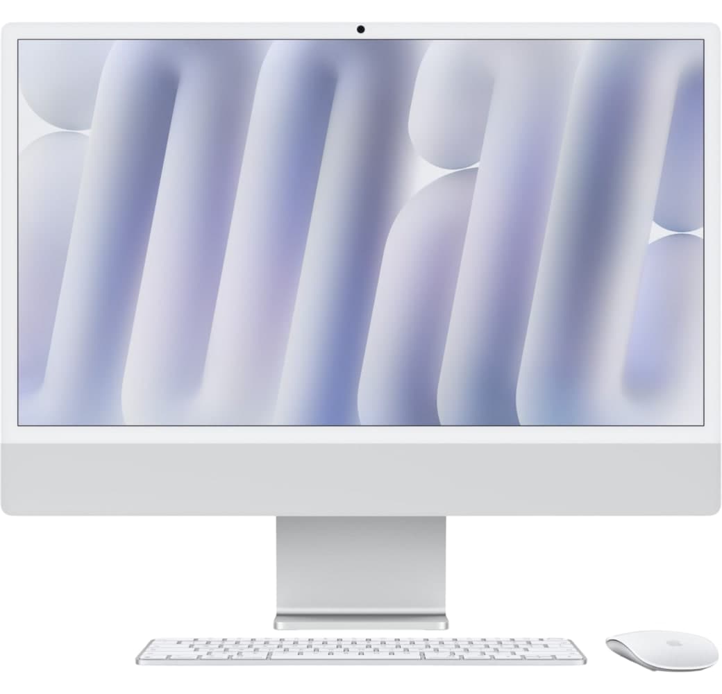 Silber Apple iMac 23,5" All-in-One - 23,5" - M6 12-Core - 16 GB - 256 GB SSD - 12-Kern-CPU - Deutsch (QWERTZ).1