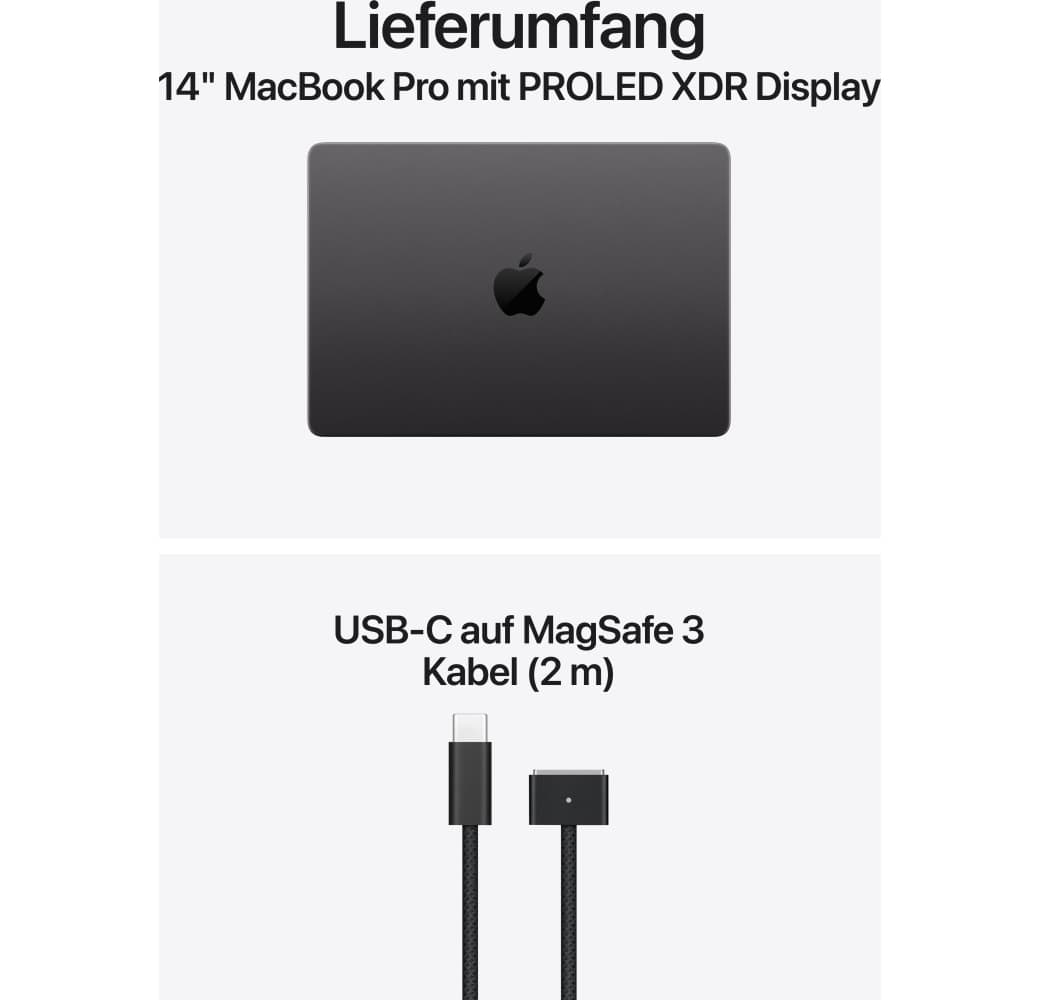 Space Black Apple MacBook Pro 14" PROLED Laptop - M5 Pro 18-Core - 48 GB - 1 TB SSD - 20-Core-CPU - Deutsch (QWERTZ).6